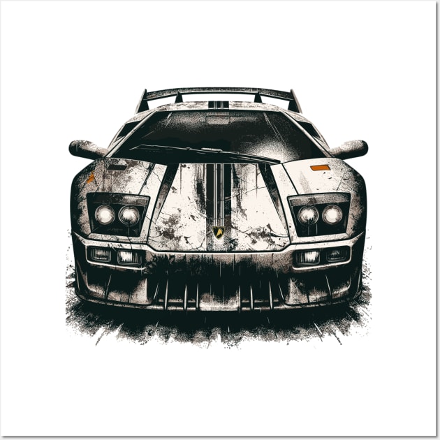 Lamborghini Diablo Wall Art by Vehicles-Art